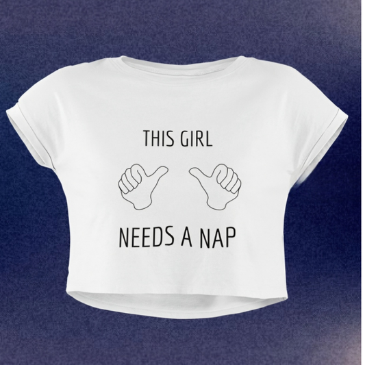 THIS GIRL NEEDS A NAP, Baby Tee