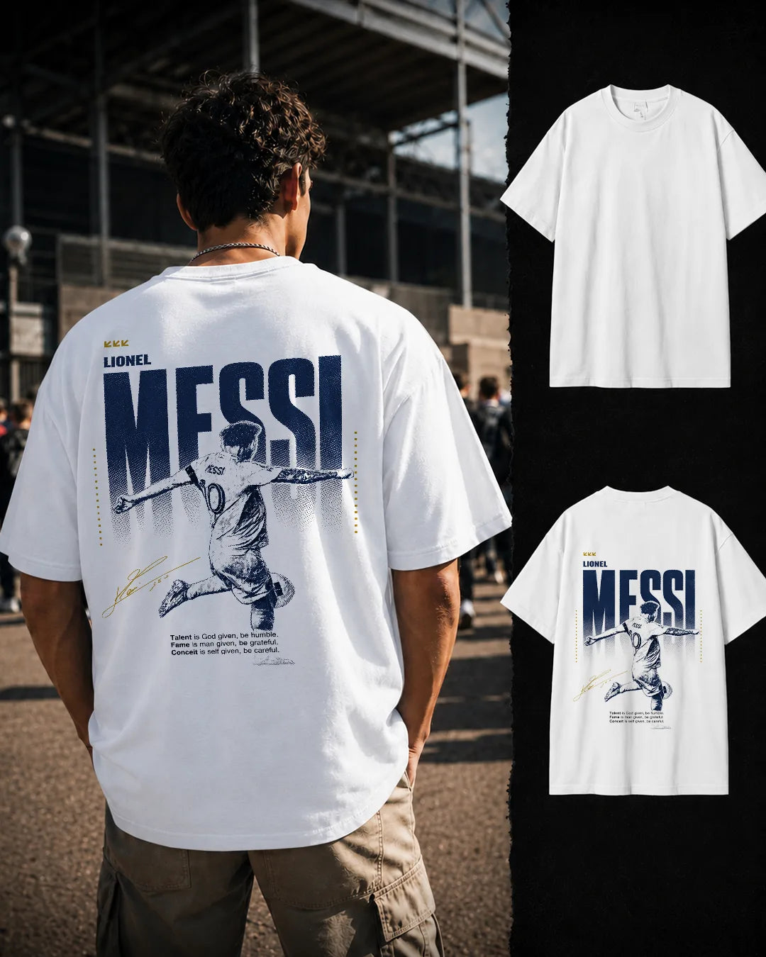 Signature Strike Oversized Tee