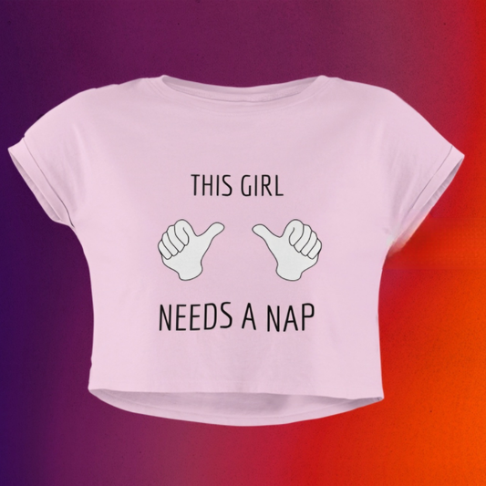 THIS GIRL NEEDS A NAP, Baby Tee
