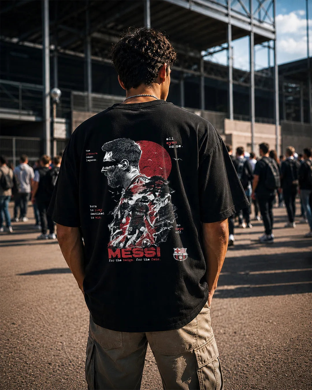 All Eyes On Me Oversized Tee