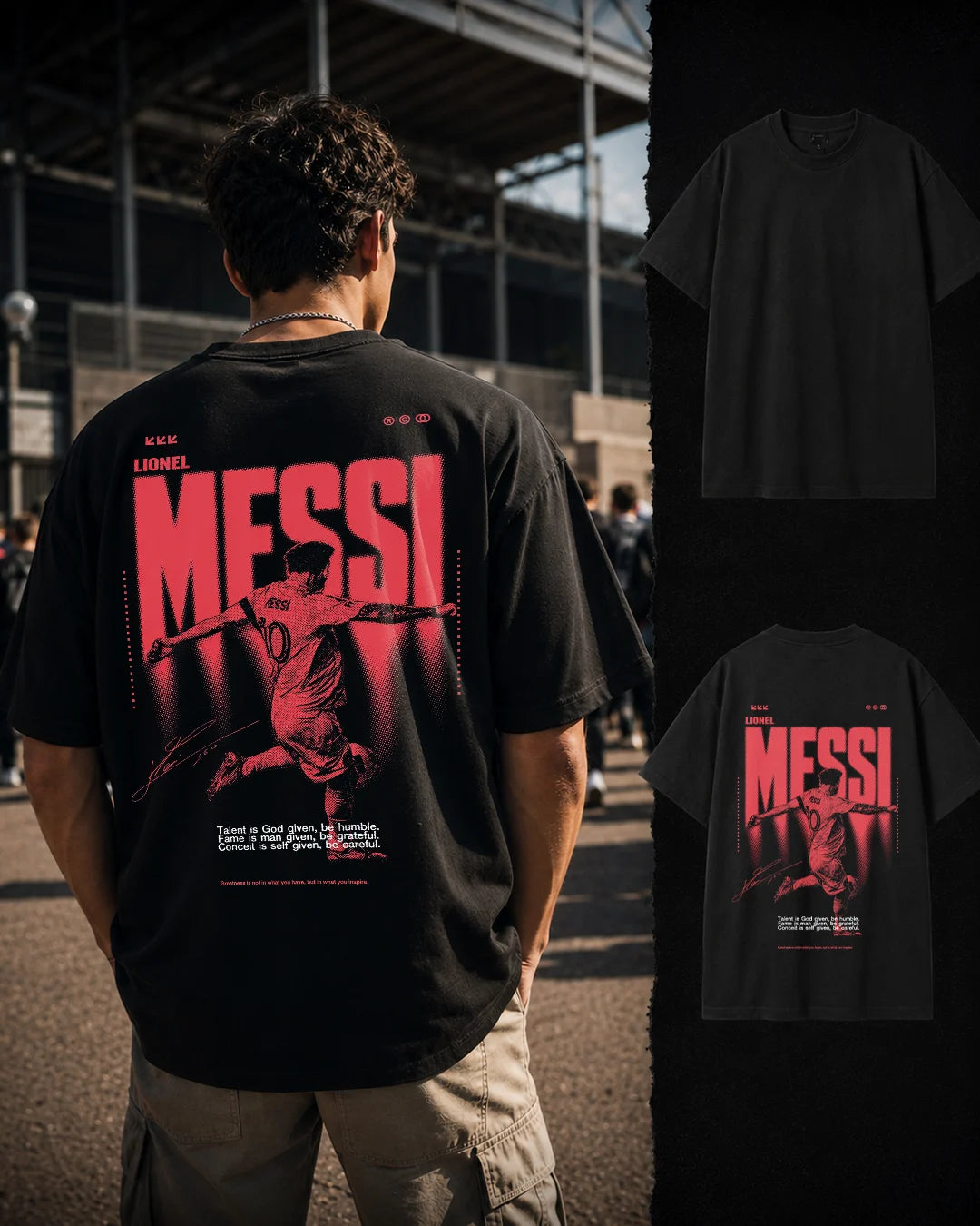 Signature Strike Oversized Tee