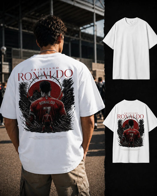 CR7 "Stadium Halo" Oversized Graphic Tee
