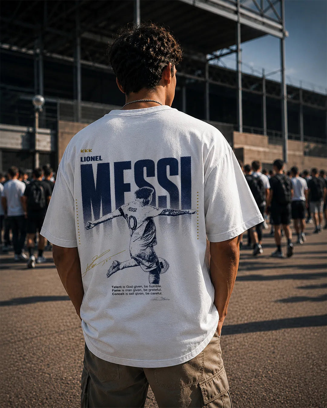 Signature Strike Oversized Tee