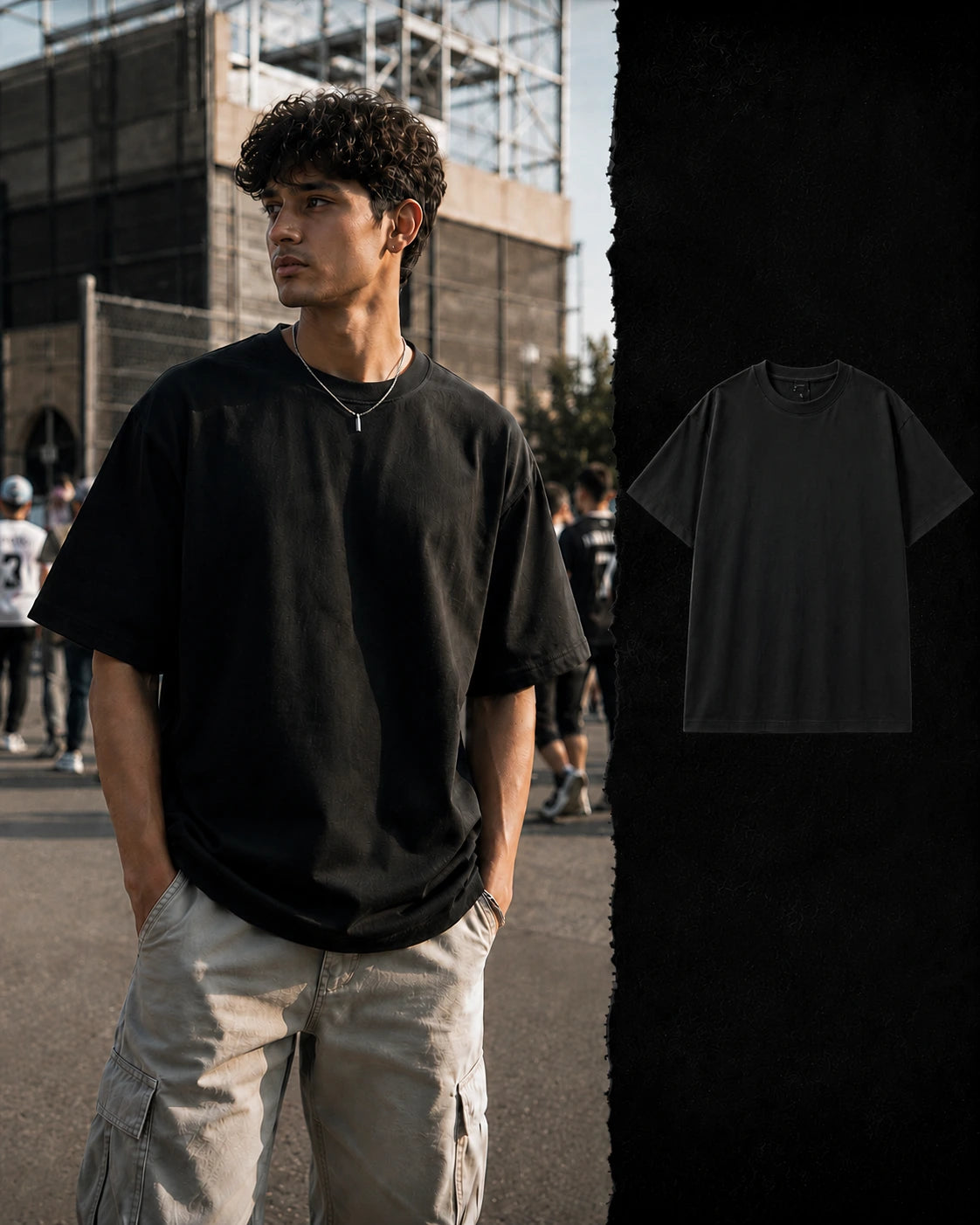 All Eyes On Me Oversized Tee